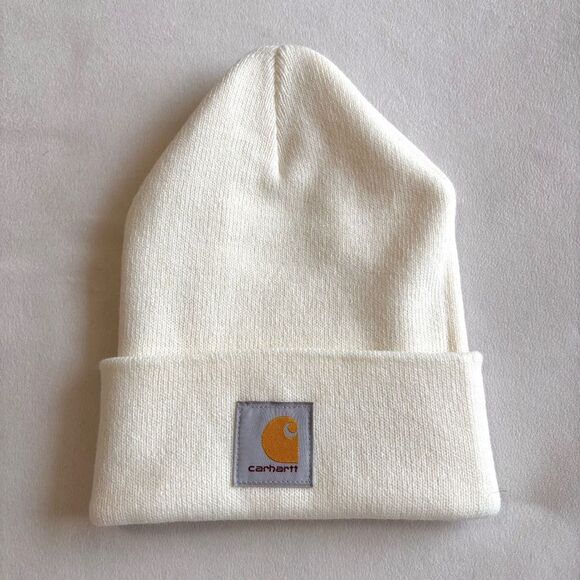 Carhartt Accessories - White Carhartt Beanie Hat